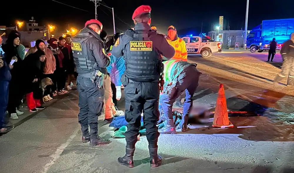 Víctima fue nuevamente atropellada por una combi.