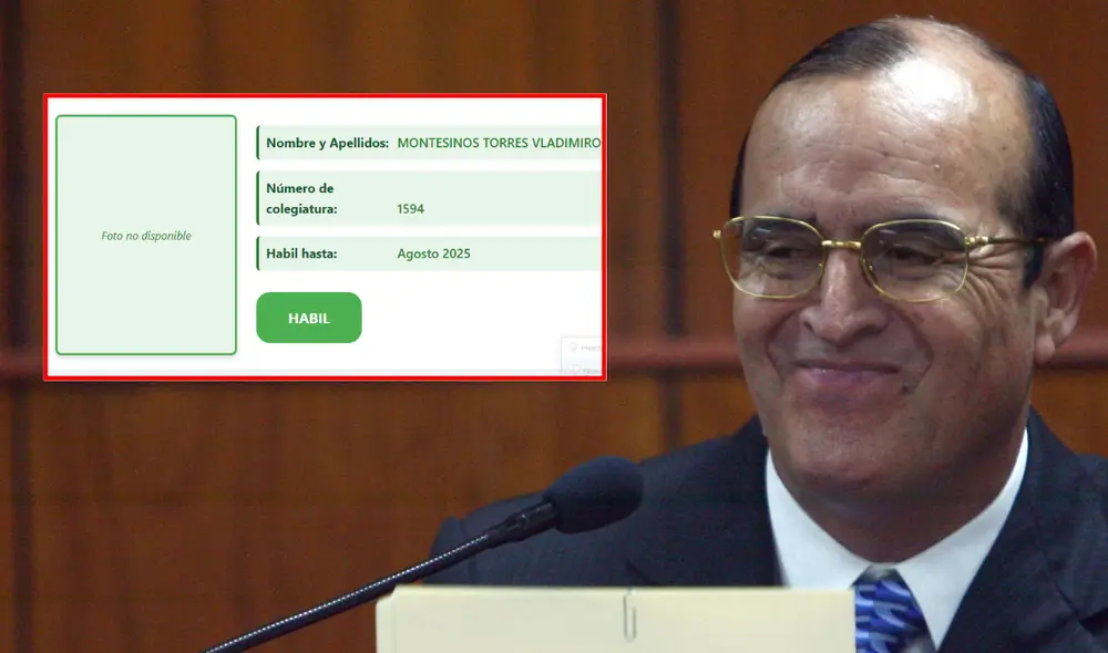 Vladimiro Montesinos saldría en 2026 de prisión. Foto: Composición/LR