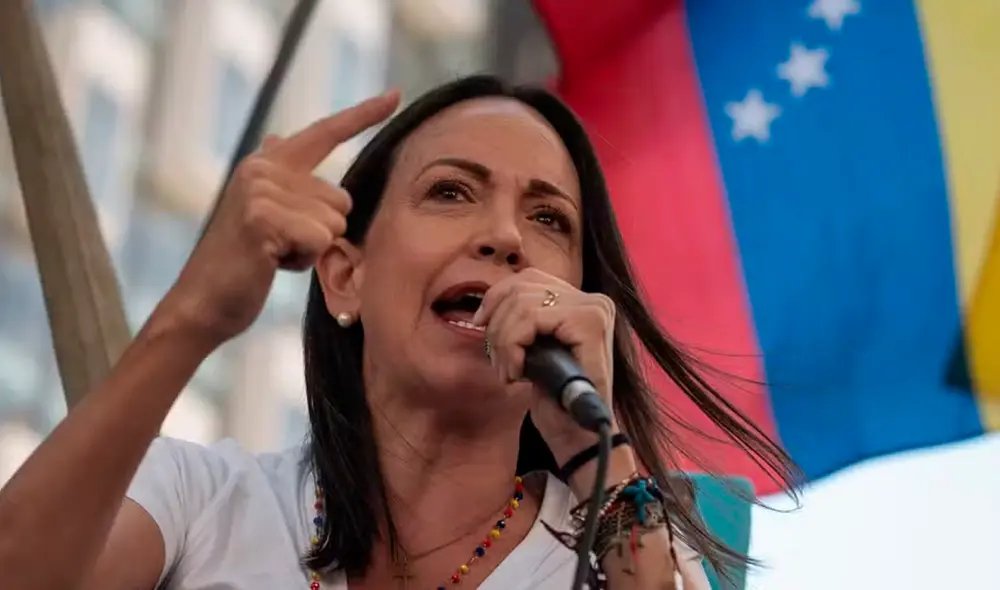 Gobierno de Venezuela podría detener a María Corina Machado. Foto: AFP