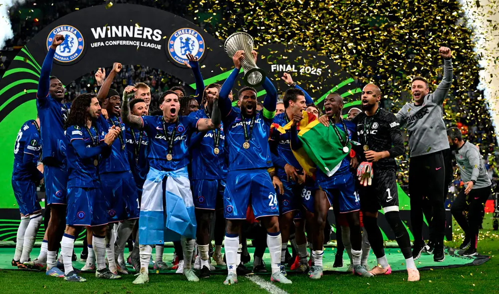 Chelsea se coronó con el título de la Conference League tras vencer al Real Betis. Foto: Chelsea Chelsea se coronó con el título de la Conference League tras vencer al Real Betis. Foto: Chelsea
