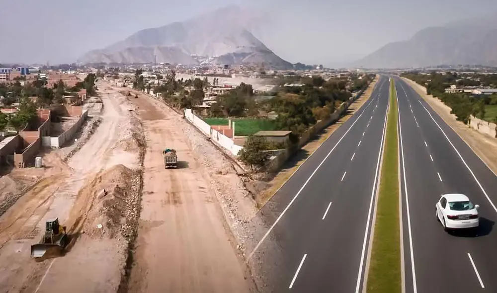 La nueva avenida Ramiro Prialé beneficiaría a miles de personas que viajan hacia Lurigancho-Chosica. Foto: composición LR