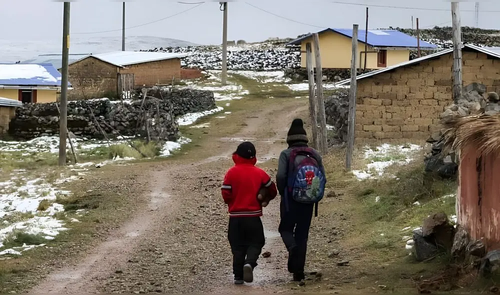 Colegios arequipeños tendrán nuevo horario de ingreso por ola de frío. Foto: difusión Colegios arequipeños tendrán nuevo horario de ingreso por ola de frío. Foto: difusión