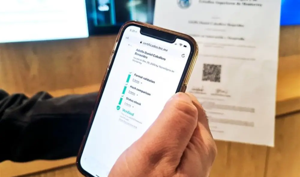 La tecnología blockchain revoluciona la validación de títulos en Perú. Foto: El Peruano