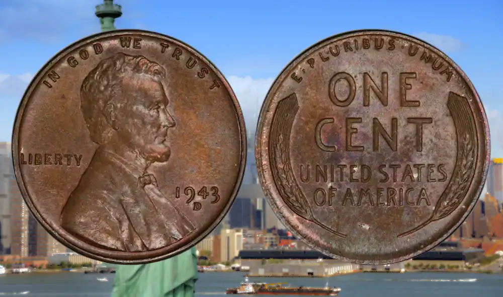 El raro centavo de cobre de 1943 con Lincoln vale miles por error. El raro centavo de cobre de 1943 con Lincoln vale miles por error.