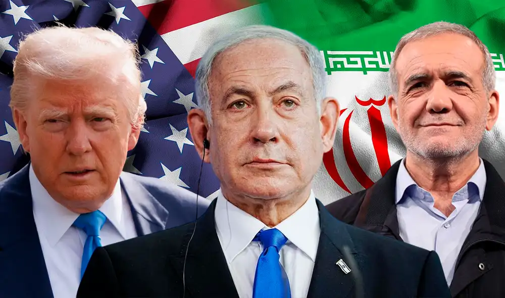 Trump instó a Netanyahu a no atacar Irán en medio de las negociaciones. Foto: composición LR