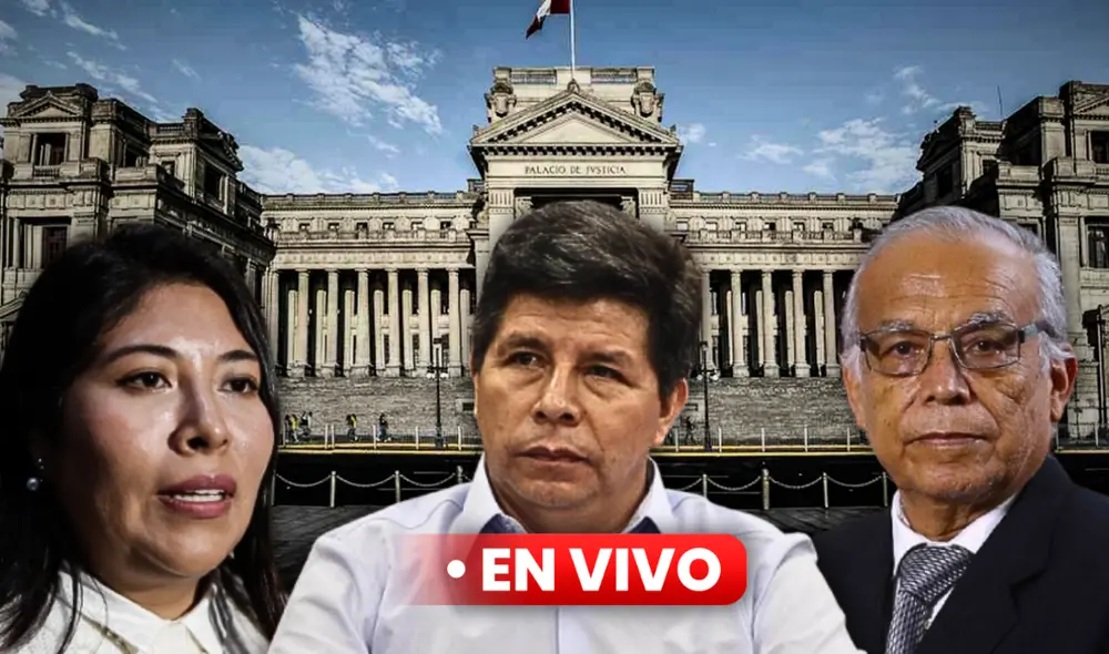 La Fiscalía pide al Poder Judicial 34 años de cárcel para Pedro Castillo, Betssy Chávez y Aníbal Torres. Foto: Composición/LR