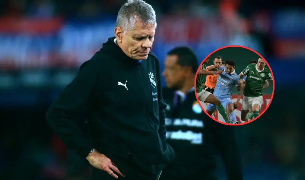 El técnico de Sporting Cristal se pronunció tras la humillante derrota de su equipo ante Palmeiras. Foto: Composición LR El técnico de Sporting Cristal se pronunció tras la humillante derrota de su equipo ante Palmeiras. Foto: Composición LR