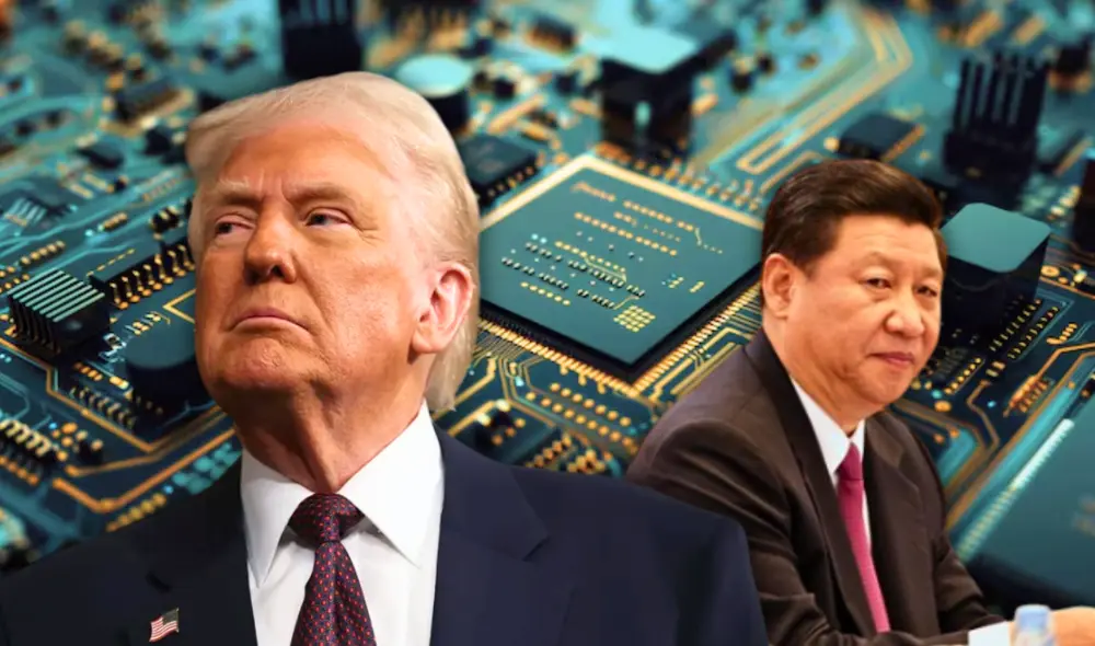 Esta medida limita las operaciones de firmas tecnológicas que dependen en gran medida del mercado chino. Foto: composición LR/DALL-E/Freepik Esta medida limita las operaciones de firmas tecnológicas que dependen en gran medida del mercado chino. Foto: composición LR/DALL-E/Freepik