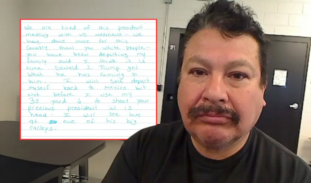 ICE arrestó en Wisconsin a Ramón Morales Reyes por amenazar a Trump por carta.
