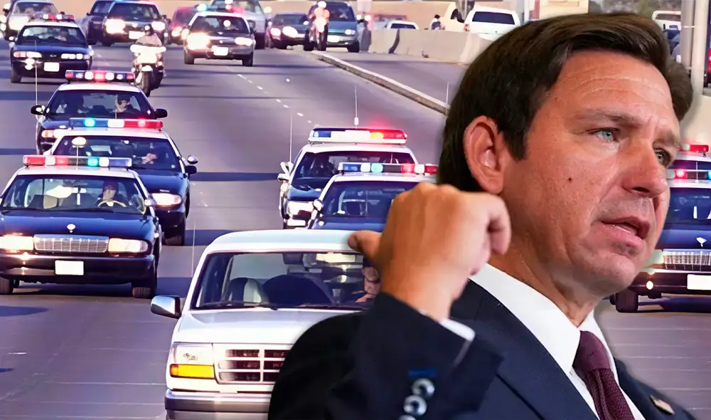 Ron DeSantis firma la ley HB 113 que incrementa las sanciones a los conductores que huyan de las autoridades de Florida.