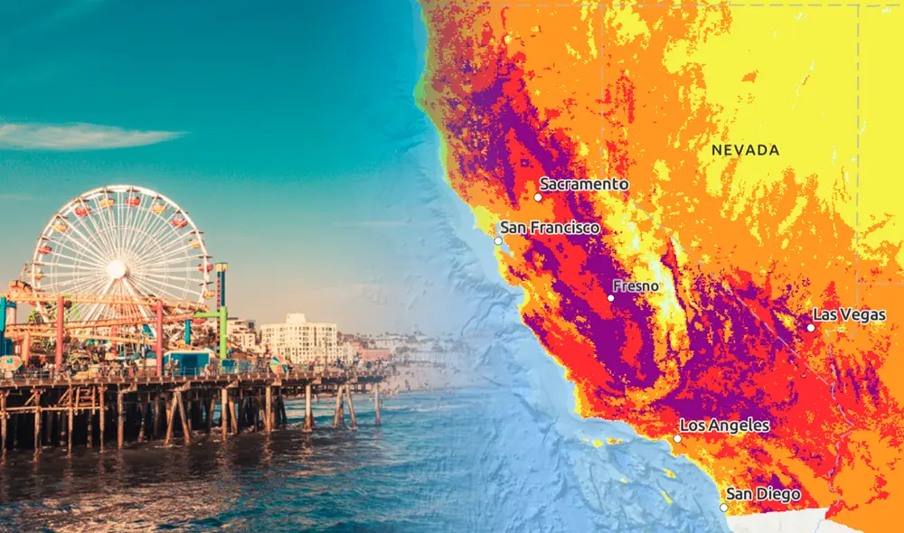 Ola de calor en California superará los 100 °F en mayo de 2025, según pronósticos del NWS.