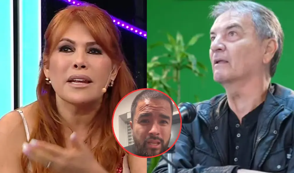 Según el comunicador Jorge Ugarte, Carlos Morales Andrade tiene previsto denunciar a Magaly Medina por difamación. Foto: Composición LR/ TikTok/ ATV