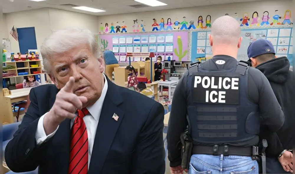 El gobierno de Donald Trump designó al ICE a ir tras niños inmigrantes en escuelas y hogares de Estados Unidos sin previa notificación. El gobierno de Donald Trump designó al ICE a ir tras niños inmigrantes en escuelas y hogares de Estados Unidos sin previa notificación.