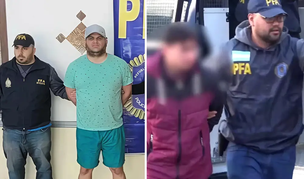 Una célula del Tren de Aragua, liderada por Guillermo Boscán Bracho, fue desarticulada en Argentina. Foto: composición LR/Policía Federal Argentina