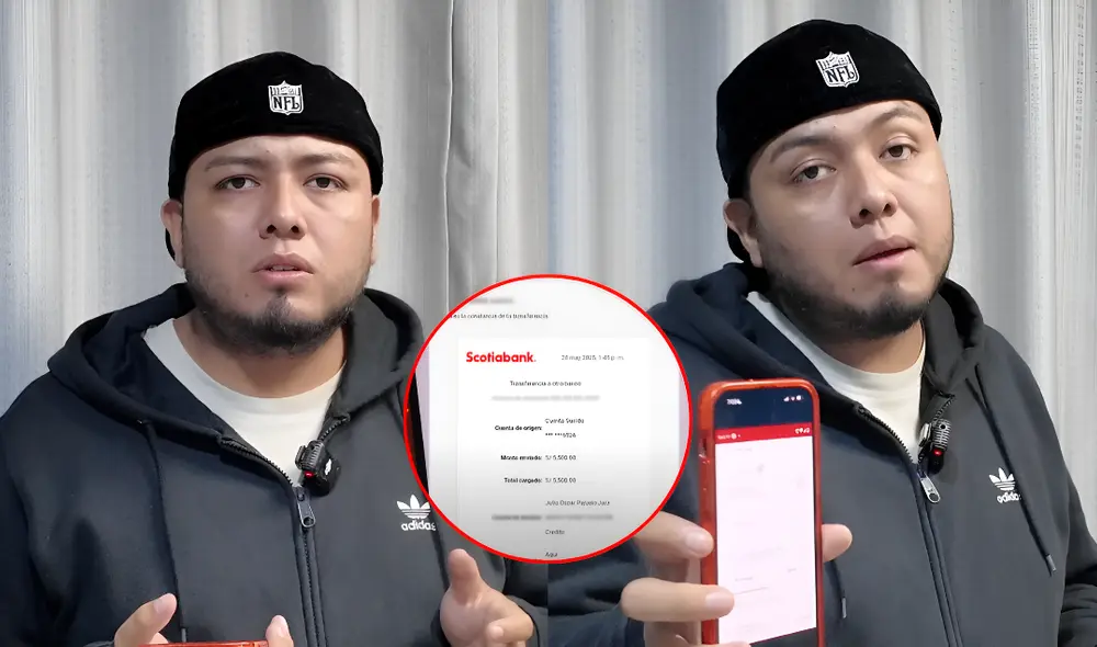 El influencer peruano reveló que delincuente le había hecho una falsa transferencia por dos iPhones. Foto: composición LR/YouTube/Julio TV Oficial El influencer peruano reveló que delincuente le había hecho una falsa transferencia por dos iPhones. Foto: composición LR/YouTube/Julio TV Oficial