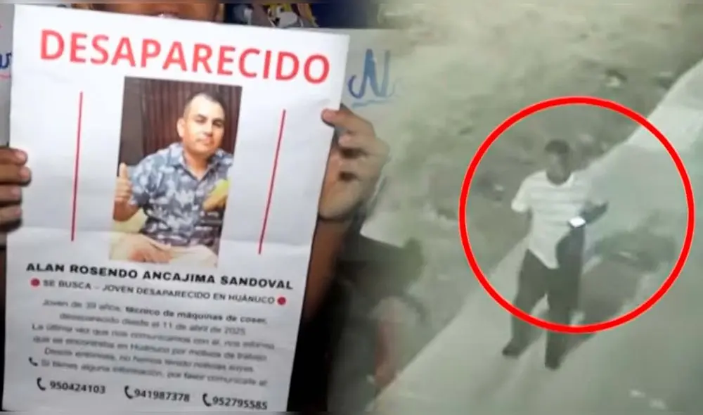 Los familiares de Alan Ancajima acudieron al hotel donde se hospedaba su familiar en Huánuco pero no lo encontraron. Ellos continúan con su búsqueda. Foto: composición LR/PanamericanaTV