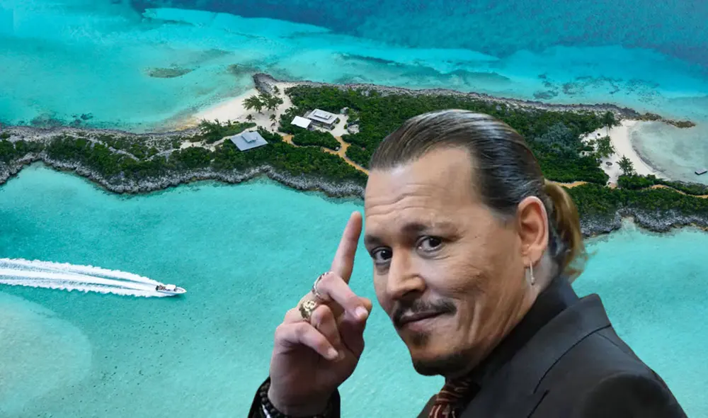 Little Hall’s Pond Cay es el santuario de Johnny Depp. Foto: Composición LR/ FLIRCK/ AFP