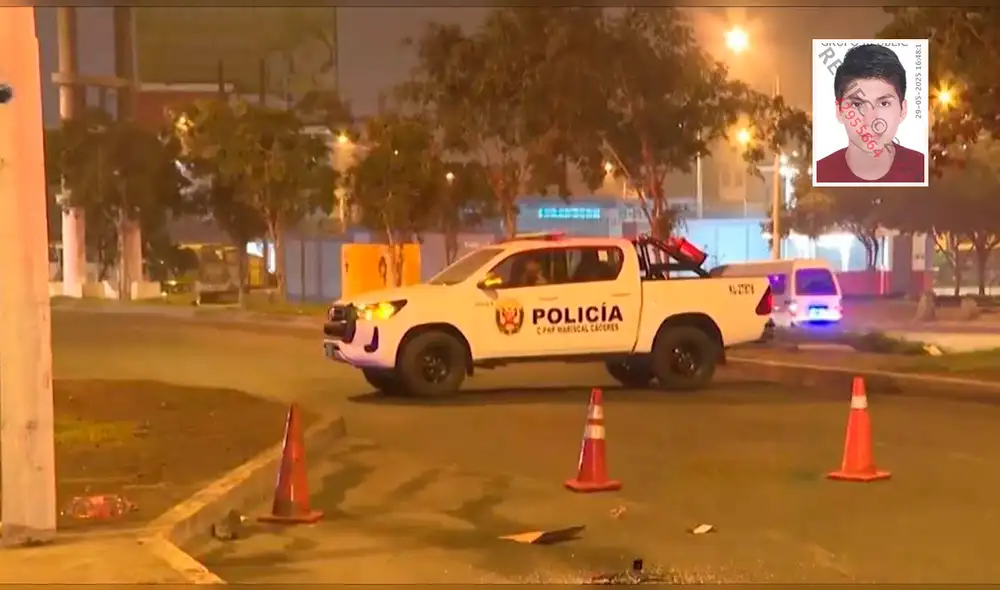 Un colectivero fue abatido a sangre fría en San Juan de Lurigancho. Foto: Composición LR/ Captura de América TV Un colectivero fue abatido a sangre fría en San Juan de Lurigancho. Foto: Composición LR/ Captura de América TV