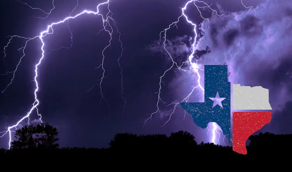 Se pronostican tormentas eléctricas en Texas. Foto: Composición LR/ FreePik