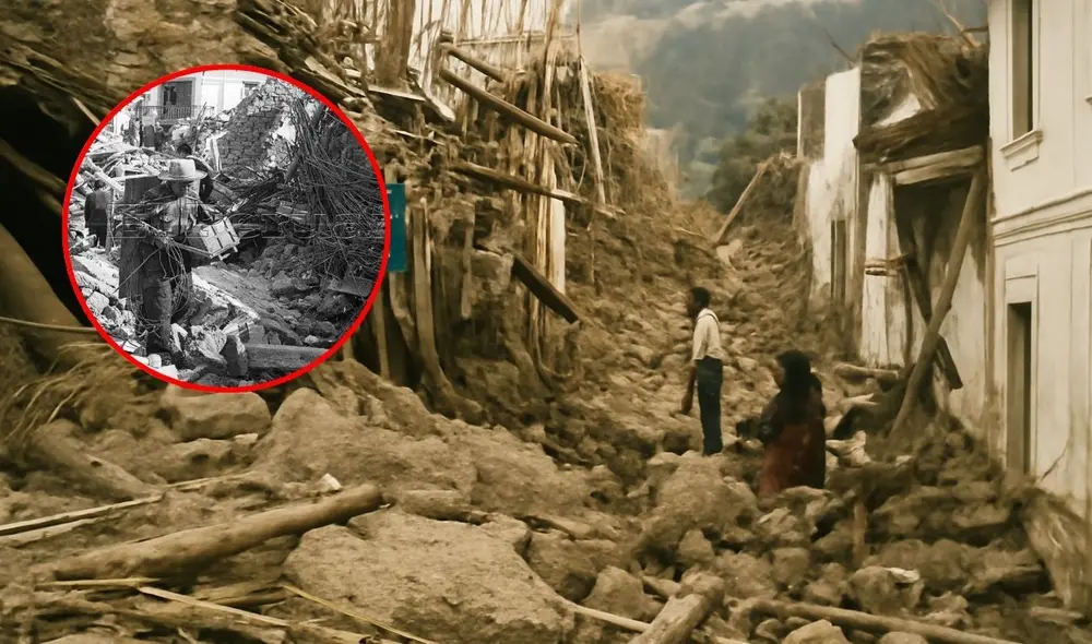 Avalancha del nevado Huascarán sepultó la ciudad de Yungay en solo minutos Avalancha del nevado Huascarán sepultó la ciudad de Yungay en solo minutos