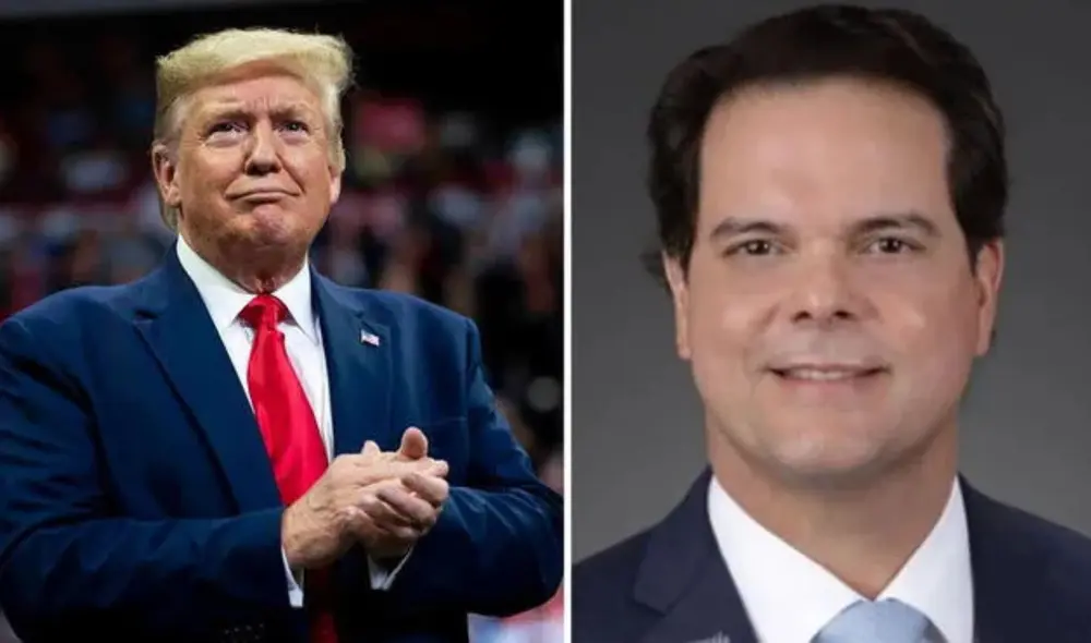 Bernie Navarro, empresario cercano a Marco Rubio, fue propuesto por Trump como nuevo embajador en Perú, pese a enfrentar una demanda federal por fraude.|Foto: composición LR