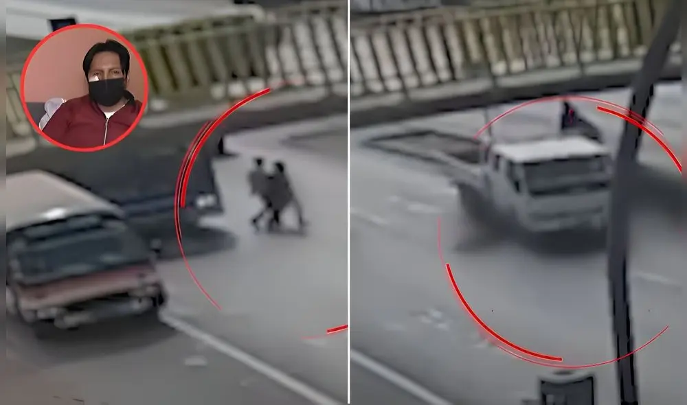 Padre denuncia que el chofer que lo atropelló fue liberado. Foto: Composición LR/Captura de pantalla de Youtube Padre denuncia que el chofer que lo atropelló fue liberado. Foto: Composición LR/Captura de pantalla de Youtube