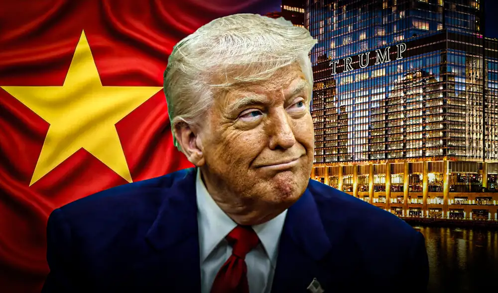 La familia Trump construirá un moderno resort de lujo en las afueras de Hanói, la capital de Vietnam. Foto: composición LR/AP