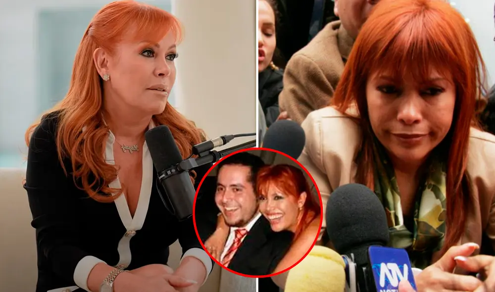 Magaly Medina revela el momento más doloroso que vivió con su hijo durante su tiempo en prisión. Foto: Composición LR/ captura Youtube/Difusión