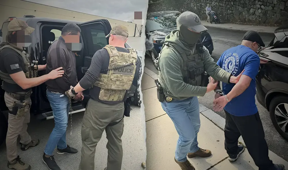 ICE realiza operación en Boston, conocida como "Patriot", para arrestar inmigrantes con antecedentes delictivos en Massachusetts.