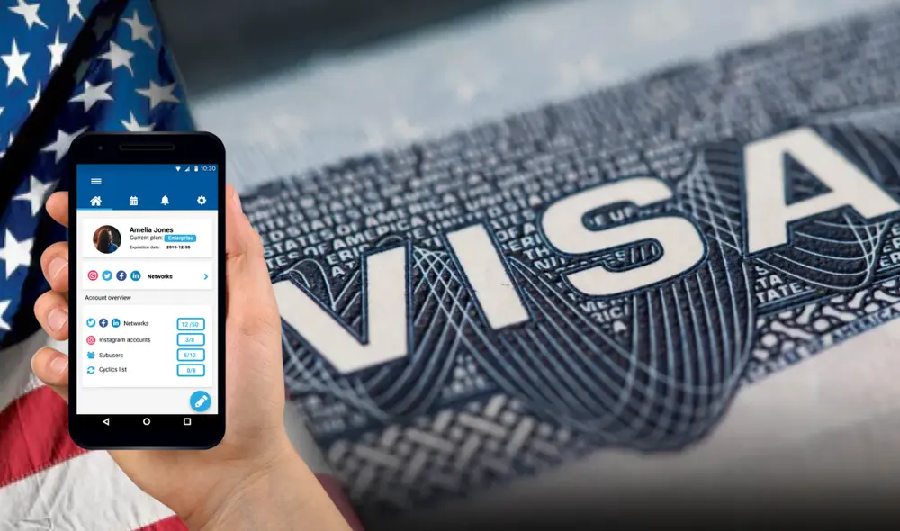 EEUU revisa redes sociales de inmigrantes antes de entregar visas.