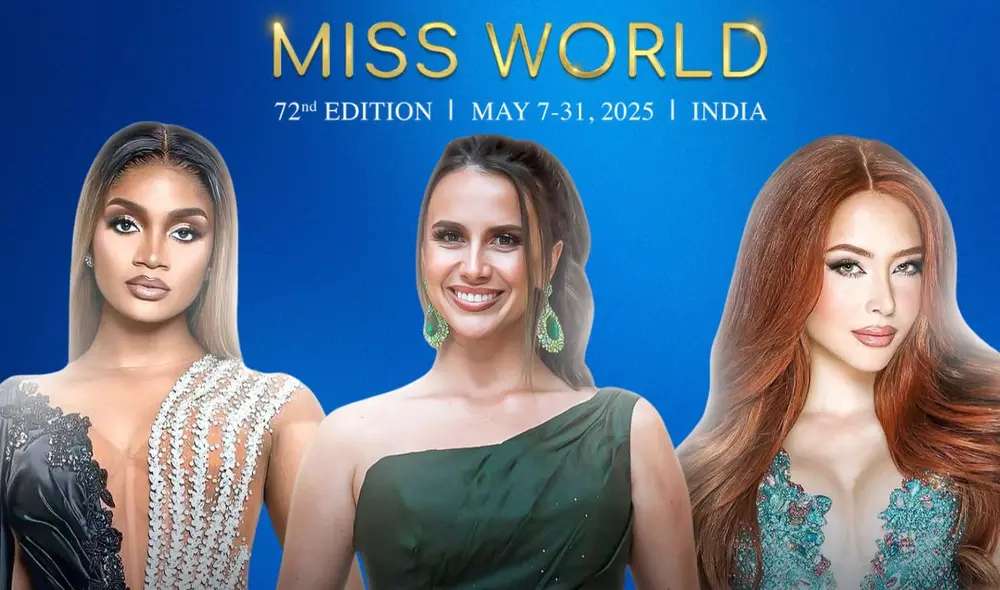 La final de Miss Mundo 2025 se llevará a cabo este 31 de mayo en India. Foto: Composición LR/difusión