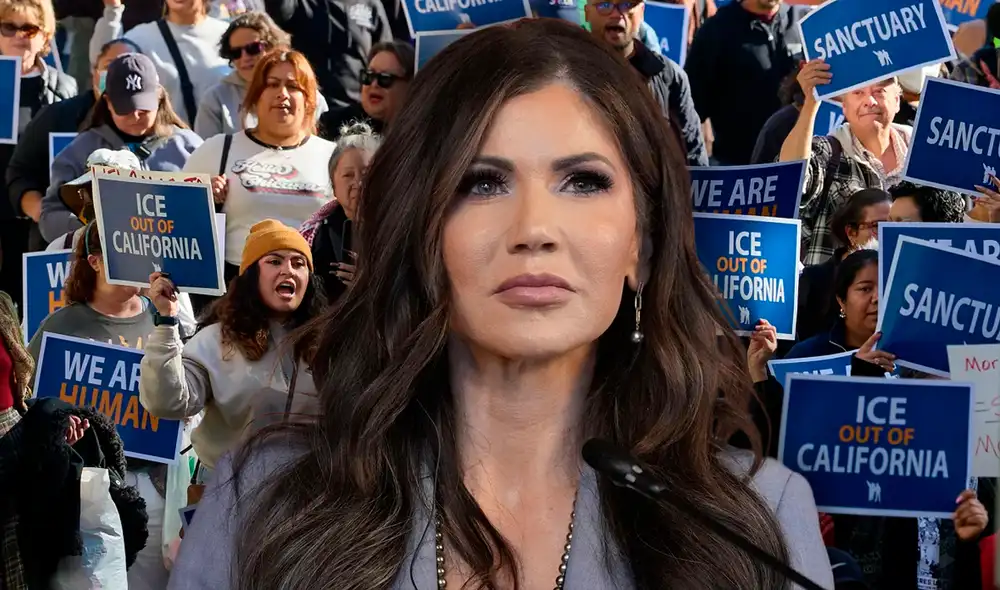 Kristi Noem y el DHS exponen las jurisdicciones 'santuario' de California. Kristi Noem y el DHS exponen las jurisdicciones 'santuario' de California.