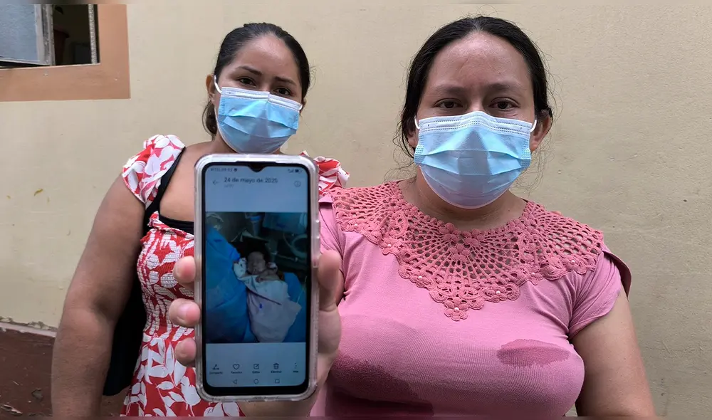 La bebé de 47 días de nacida necesitar ser trasladada con urgencia al Hospital del Niño. Foto: Emmanuel Moreno, La República La bebé de 47 días de nacida necesitar ser trasladada con urgencia al Hospital del Niño. Foto: Emmanuel Moreno, La República