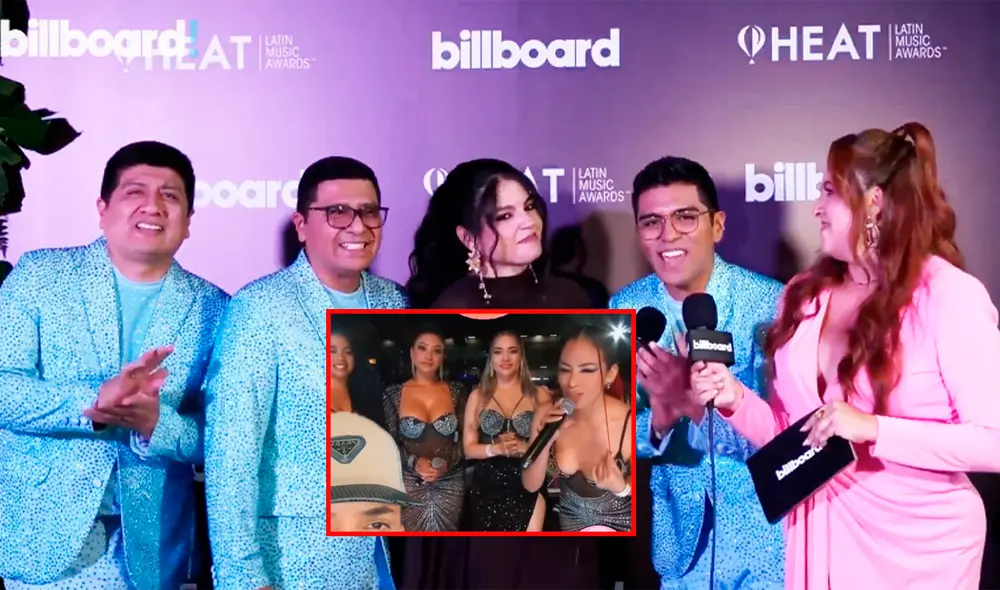 Grupo 5 y Son Tentación fueron algunos de los grupos peruanos que estuvieron presentes en los Heat 2025. Foto: Composición LR/YouTube.