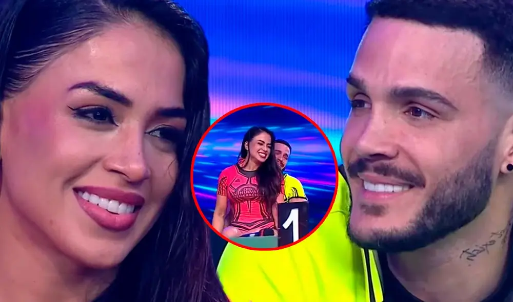 Mario Irivarren y Onelia Molina se conocieron en 'Esto es guerra'. Foto: Composición LR/Captura/América TV Mario Irivarren y Onelia Molina se conocieron en 'Esto es guerra'. Foto: Composición LR/Captura/América TV