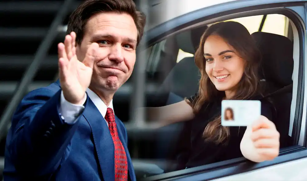 Ron DeSantis está a la expectativa de un proyecto de ley para la licencia de conducir en Florida.