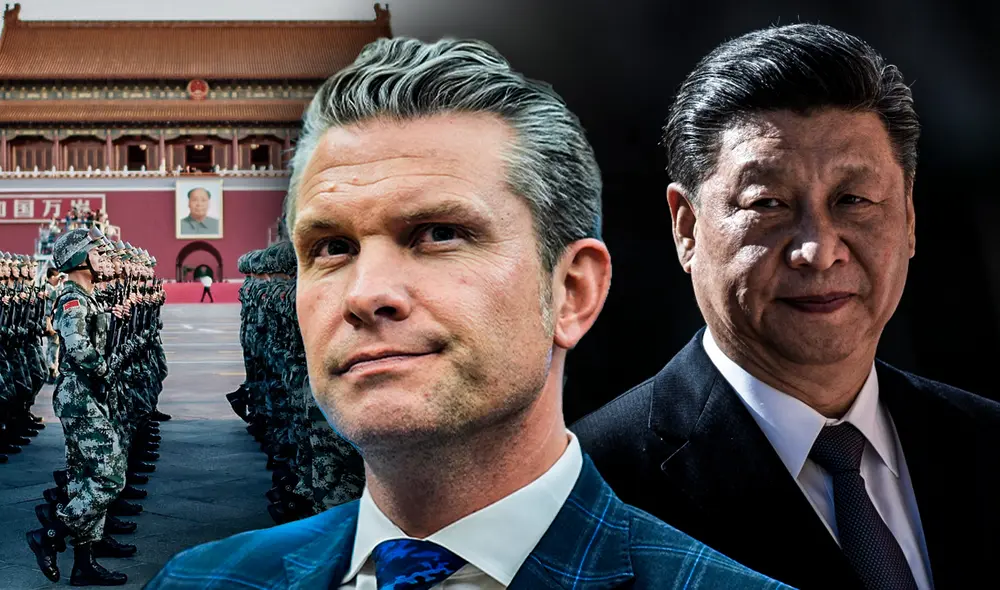 El secretario de Defensa de Estados Unidos, Pete Hegseth, advirtió que “la amenaza que China plantea. Foto: Composición LR/6abc/AsiaSociety. El secretario de Defensa de Estados Unidos, Pete Hegseth, advirtió que “la amenaza que China plantea. Foto: Composición LR/6abc/AsiaSociety.