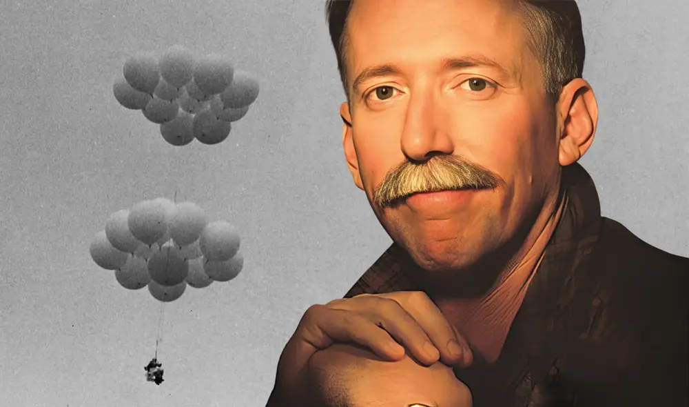 El vuelo insólito fue producto de una cuidadosa preparación, donde Walters utilizó un radio, altímetro y otros artilugios para controlar su aventura. Foto: composición LR/lawnchairpilot