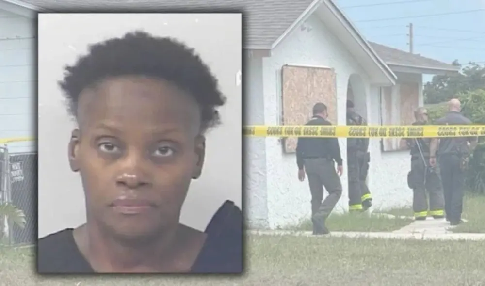 Rhonda Paulynice fue arrestada por la muerte de Ra’myl Pierre en el condado de St. Lucie, Florida.