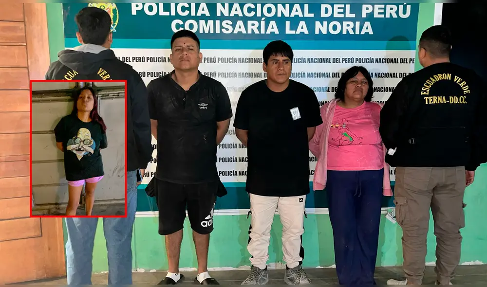 Los detenidos atacaron con palos a los agentes durante una intervención. Foto: Composición LR /PNP