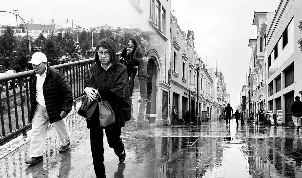 Lima amaneció este sábado 31 de mayo con calles mojadas por la llovizna. Foto: composición LR/John Reyes
