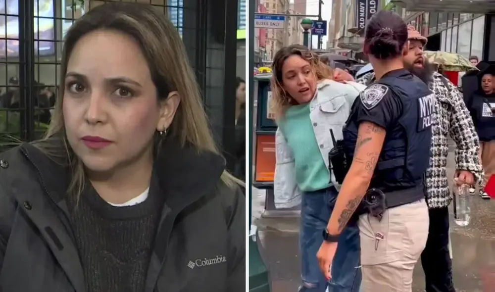 Chilena detenida en Times Square denuncia violencia y negligencia.