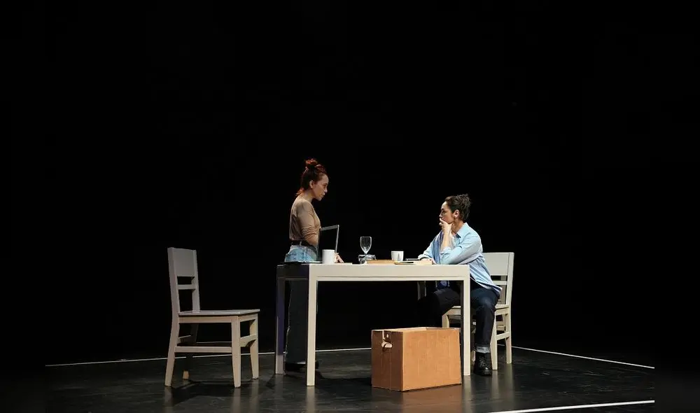 Escena de la obra Proyecto Ugaz.