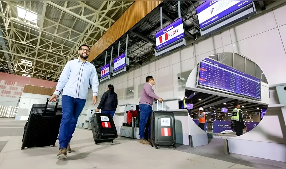 Expertos recomendaron a los ciudadanos salir con al menos 5 horas de anticipación antes de sus vuelos. Foto: Composición LR