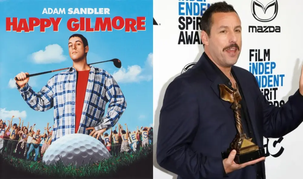 La icónica comedia 'Happy Gilmore' tendrá su secuela en Netflix. Foto: Composición LR/ EFE