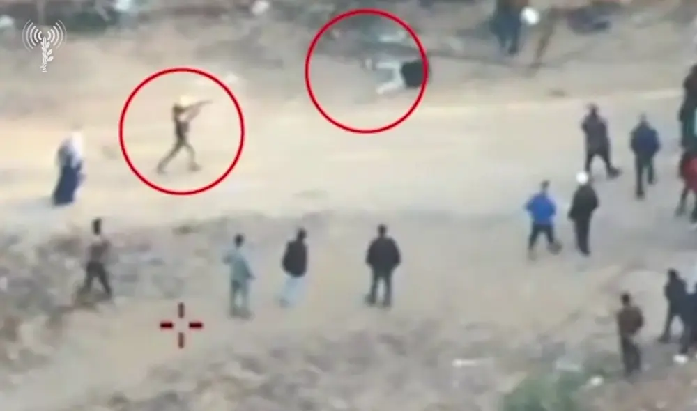 El Ejército israelí evita identificar a los individuos como miembros de Hamás pero enfatiza que son peligrosos. Foto: X El Ejército israelí evita identificar a los individuos como miembros de Hamás pero enfatiza que son peligrosos. Foto: X