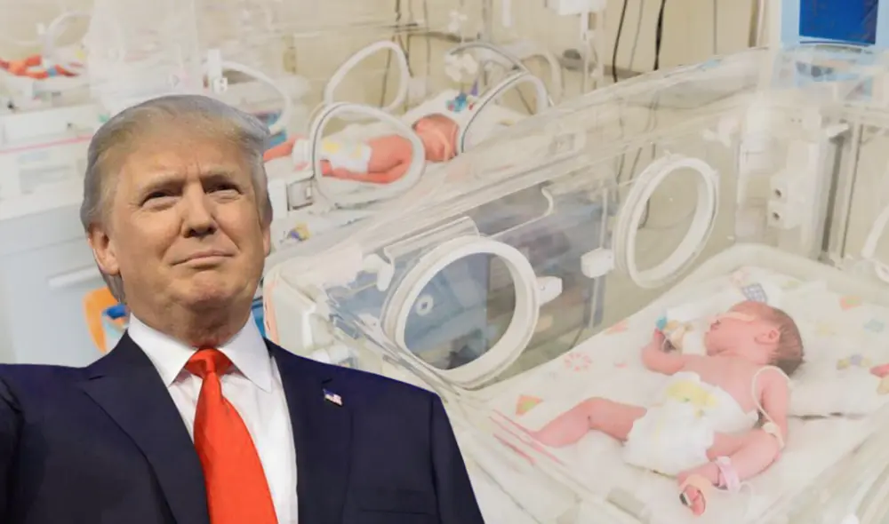 Trump y su plan de proponer U$D 1.000 por cada recién nacido en EEUU.