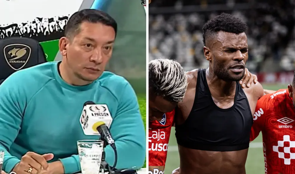 Carlos Galván comparó a exjugador de Universitario con figura de Cienciano. Foto: composición LR/captura de 'A presión' Carlos Galván comparó a exjugador de Universitario con figura de Cienciano. Foto: composición LR/captura de 'A presión'