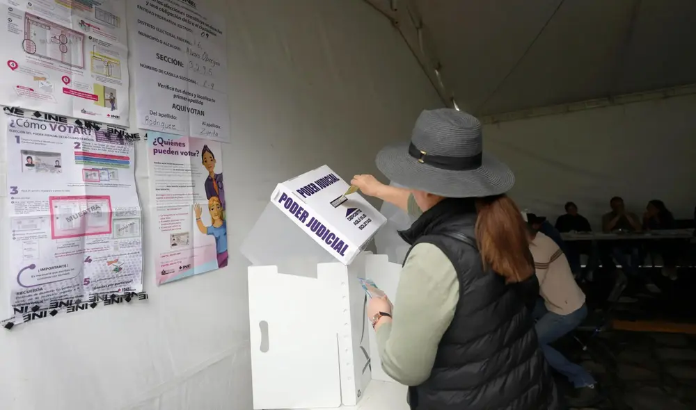 Por primera vez, ciudadanos mexicanos votaron por jueces. Foto: Hola News Por primera vez, ciudadanos mexicanos votaron por jueces. Foto: Hola News