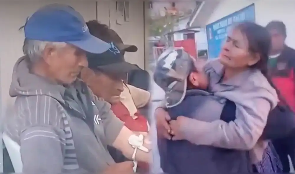 Comuneros piden mejores condiciones médicas tras resultar intoxicados en Huánuco. Foto: composición LR/AméricaTV